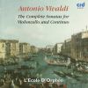 Vivaldi. Komplette sonater for cello og continuo. 2CD